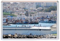 Tanger - Morocco - Africa - Jumbo Fridge Magnet Souvenir Gift J2