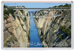 The Corinth Canal - Greece - Jumbo Fridge Magnet Souvenir Gift Present J1