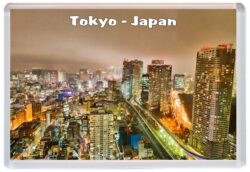 Tokyo - Japan - Jumbo Fridge Magnet Souvenir Gift Present G3