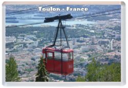 Toulon - France - Jumbo Fridge Magnet Souvenir Gift Present C2