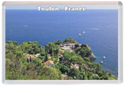 Toulon - France - Jumbo Fridge Magnet Souvenir Gift Present C4