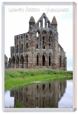 Whitby Abbey - Yorkshire - Jumbo Fridge Magnet Souvenir Gift Present J1
