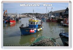 Whitstable - Kent - Jumbo Fridge Magnet Souvenir Gift Present A1