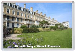 Worthing - West Sussex - Jumbo Fridge Magnet Souvenir Gift Present A1