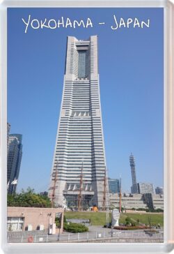 Yokohama - Japan - Jumbo Fridge Magnet Souvenir Gift Present J2