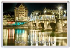 Basel - Switzerland - Jumbo Fridge Magnet Souvenir Gift S1