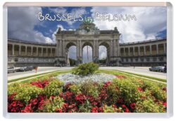 Brussels - Belgium - Jumbo Fridge Magnet Souvenir Gift Present S1