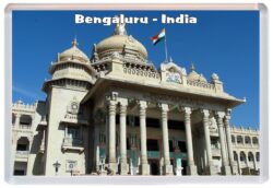 Bengaluru (Bangalore) - India - Jumbo Fridge Magnet Souvenir Gift Present S2