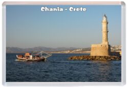 Chania - Crete - Greece - Jumbo Fridge Magnet Souvenir Gift Present T4