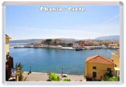 Chania - Crete - Greece - Jumbo Fridge Magnet Souvenir Gift Present T5