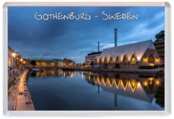 Gothenburg - Sweden - Jumbo Fridge Magnet Souvenir Gift S4
