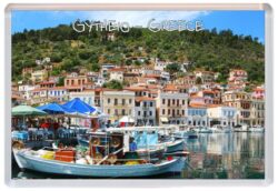 Gytheio - Greece - Jumbo Fridge Magnet Souvenir Gift Present K1