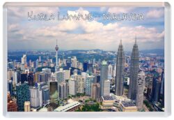 Kuala Lumpur - Malaysia - Jumbo Fridge Magnet Souvenir Gift Present S3