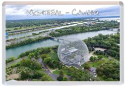 Montreal - Québec - Canada - Jumbo Fridge Magnet Souvenir Gift Present S2