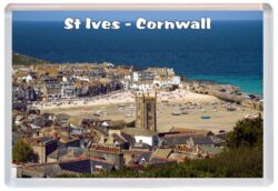 St Ives - Cornwall - Jumbo Fridge Magnet Souvenir Gift Present O1