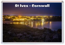 St Ives - Cornwall - Jumbo Fridge Magnet Souvenir Gift Present O2
