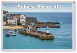 St Ives - Cornwall - Jumbo Fridge Magnet Souvenir Gift Present O4