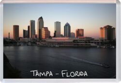 Tampa - Florida - USA - Jumbo Fridge Magnet Souvenir Gift Present S4