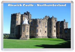 Alnwick Castle - Northumberland - Jumbo Fridge Magnet Souvenir Gift Present T3