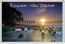 Auckland - New Zealand - Jumbo Fridge Magnet Souvenir Gift Present S5