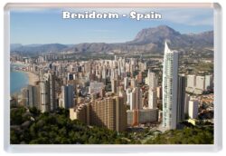 Benidorm - Costa Blanca - Spain - Jumbo Fridge Magnet Souvenir Gift Present T1