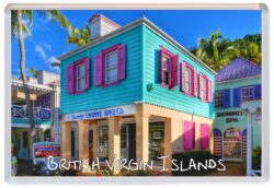 British Virgin Islands - Caribbean - Jumbo Fridge Magnet Souvenir Gift Present S1