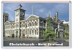 Christchurch - New Zealand - Jumbo Fridge Magnet Souvenir Gift Present T4