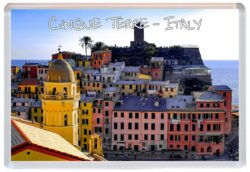 Cinque Terre - Italy - Jumbo Fridge Magnet Souvenir Gift Present S4