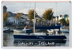 Galway - Ireland - Jumbo Fridge Magnet Souvenir Gift Present S1