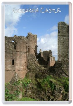 Goodrich Castle - Wales - Jumbo Fridge Magnet Souvenir Gift Present S1