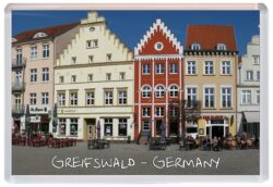 Greifswald - Germany - Jumbo Fridge Magnet/Magnets Souvenir Gift Present S1