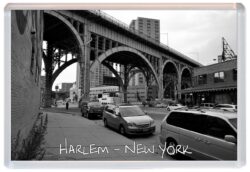 Harlem - New York - USA - Jumbo Fridge Magnet Souvenir Gift Present S1