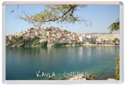 Kavla - Greece - Jumbo Fridge Magnet Souvenir Gift Present S1