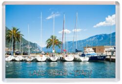 Lake Garda - Italy - Jumbo Fridge Magnet Souvenir Gift Present K5