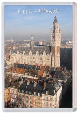 Lille - France - Jumbo Fridge Magnet Souvenir Gift Present S3