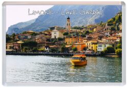 Limone - Lake Garda - Italy - Jumbo Fridge Magnet Souvenir Gift Present S1