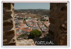 Marvao - Portugal - Jumbo Fridge Magnet Souvenir Gift Present K1