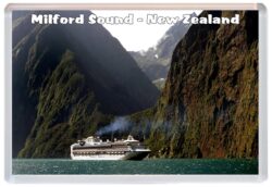 Milford Sound - New Zealand - Jumbo Fridge Magnet Souvenir Gift Present T2