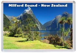 Milford Sound - New Zealand - Jumbo Fridge Magnet Souvenir Gift Present T3