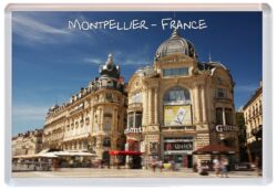 Montpellier - France - Jumbo Fridge Magnet Souvenir Gift Present M1
