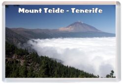 Mount Teide - Tenerife - Spain - Jumbo Fridge Magnet Souvenir Gift Present K4