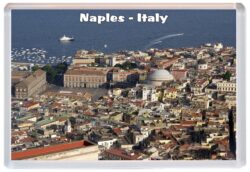 Naples - Italy - Jumbo Fridge Magnet Souvenir Gift Present T7