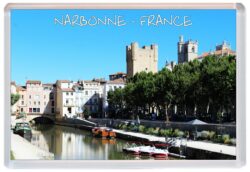 Narbone - France - Jumbo Fridge Magnet Souvenir Gift Present K1