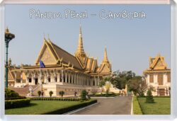 Phnom Penh - Cambodia - Jumbo Fridge Magnet Souvenir Gift Present S1