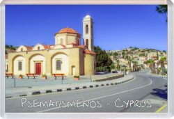 Psematismenos - Cyprus - Jumbo Fridge Magnet Souvenir Gift Present S1