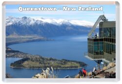 Queenstown - New Zealand - Jumbo Fridge Magnet Souvenir Gift Present T3