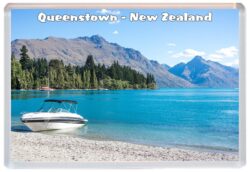 Queenstown - New Zealand - Jumbo Fridge Magnet Souvenir Gift Present T4