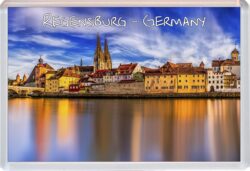 Regensburg - Germany - Jumbo Fridge Magnet/Magnets Souvenir Gift Present S2
