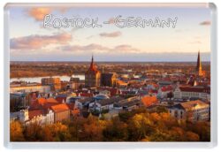 Rostock - Germany - Jumbo Fridge Magnet/Magnets Souvenir Gift Present S1