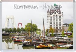 Rotterdam - Holland - Jumbo Fridge Magnet Souvenir Gift Present S4